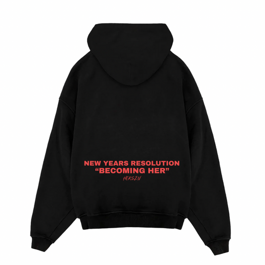 New Years Resolution Oversized Hoodie