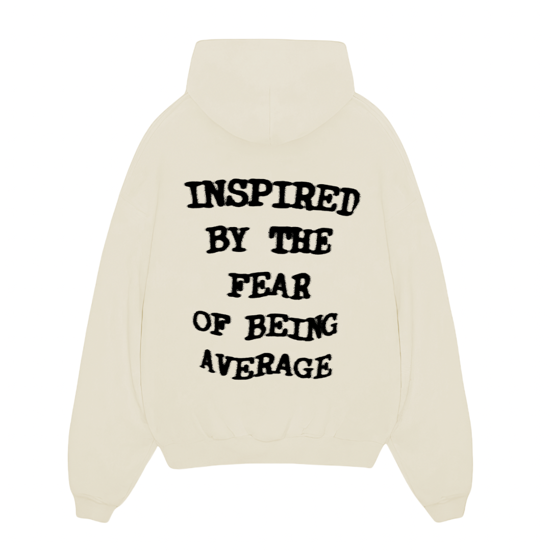 Fear of being Average Oversized Hoodie