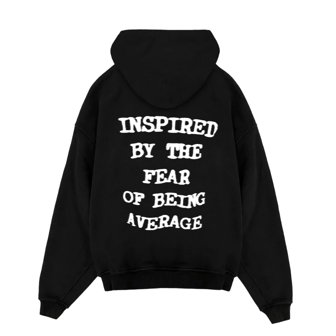 Fear of being Average Oversized Hoodie