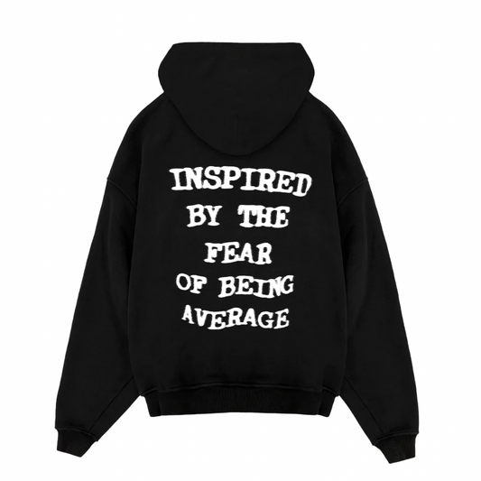 Fear of being Average Oversized Hoodie