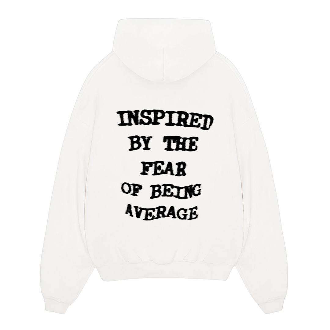 Fear of being Average Oversized Hoodie